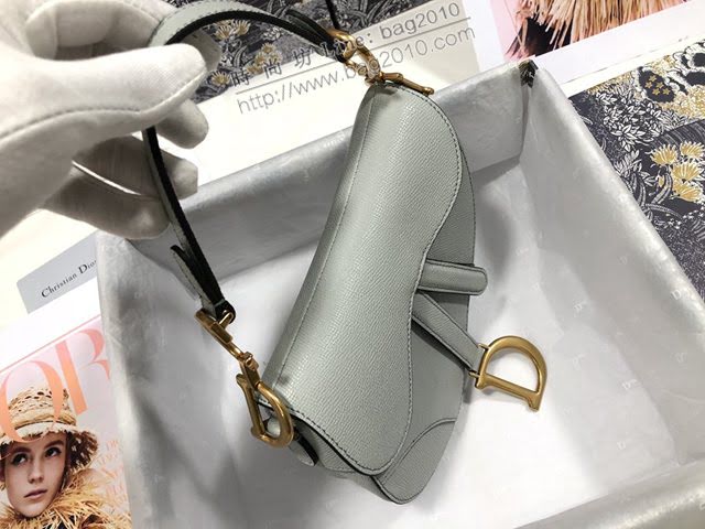 Dior女包 迪奧小號掌紋馬鞍包 Dior手提肩背包  dfk1797
